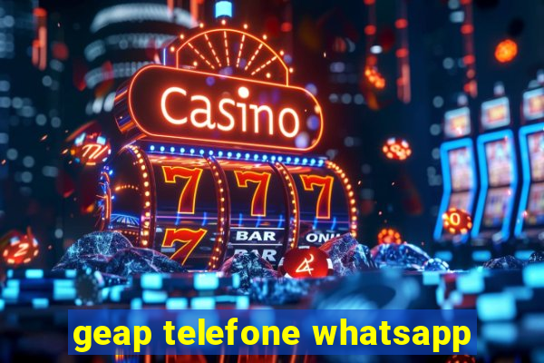 geap telefone whatsapp